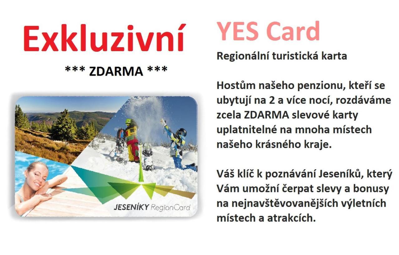Penzion U Lukacu Jeseník Eksteriør bilde